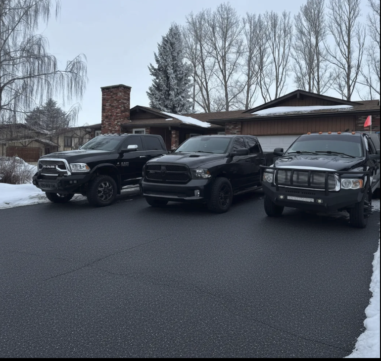 Flake driveway